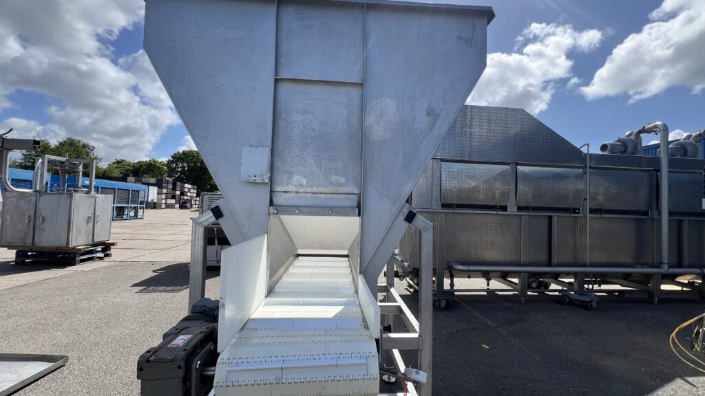 Collection Hopper transportband