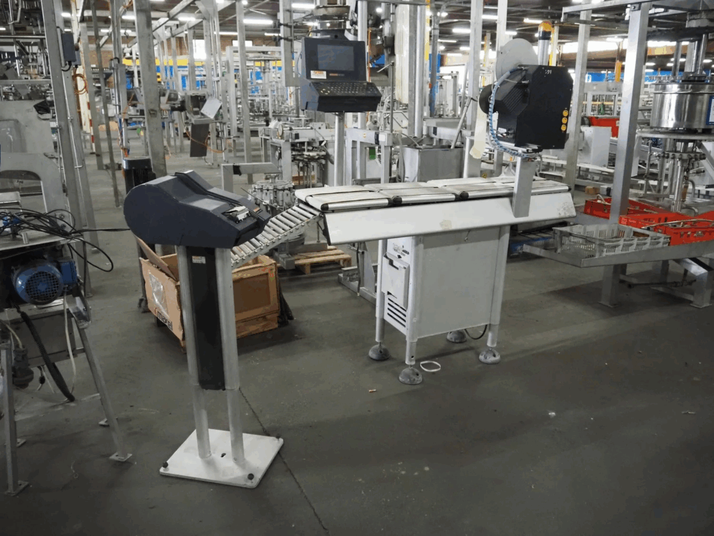 Espera weighing an labelling machine