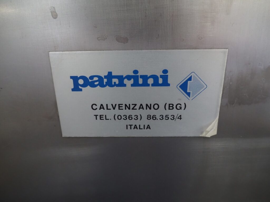 Patrini gizzard control table
