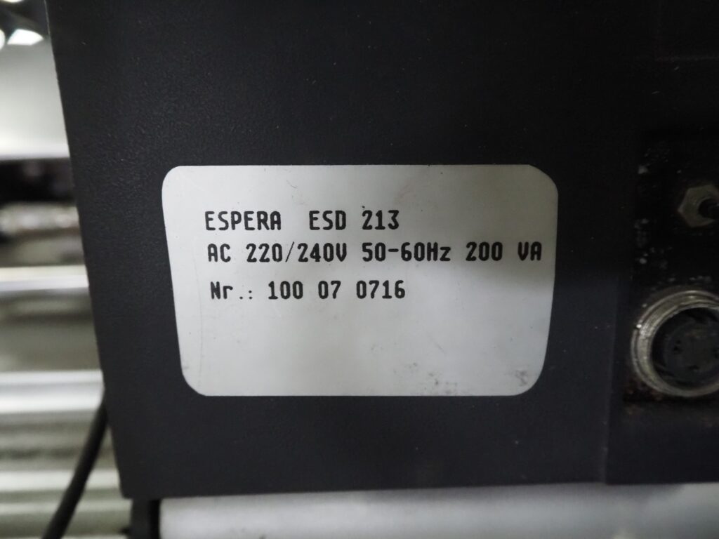Espera weighing and labelling machine
