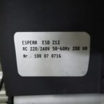 Espera weighing and labelling machine