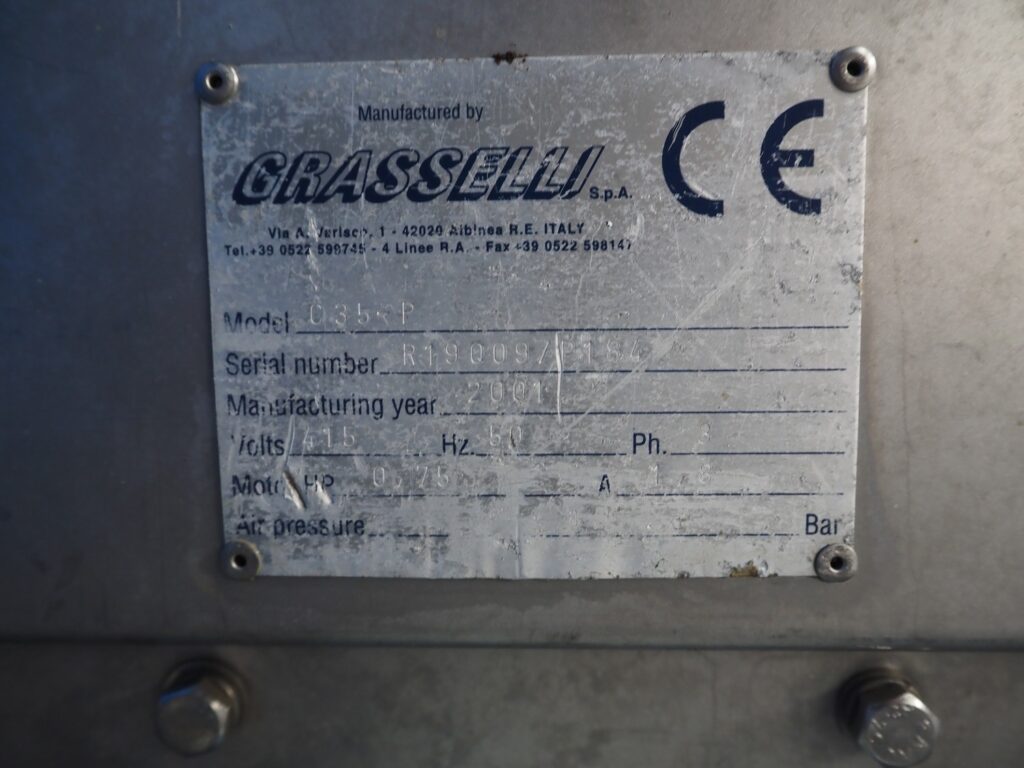Grasselli skinning machine