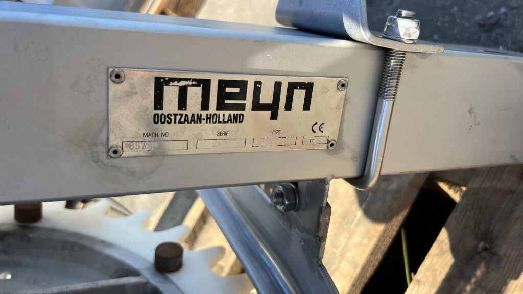 Machine de pesée Meyn 