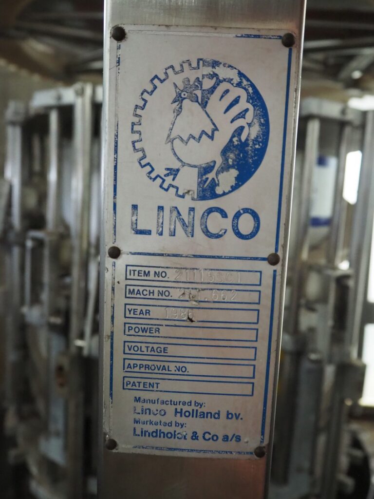 Linco automatic eviscerator