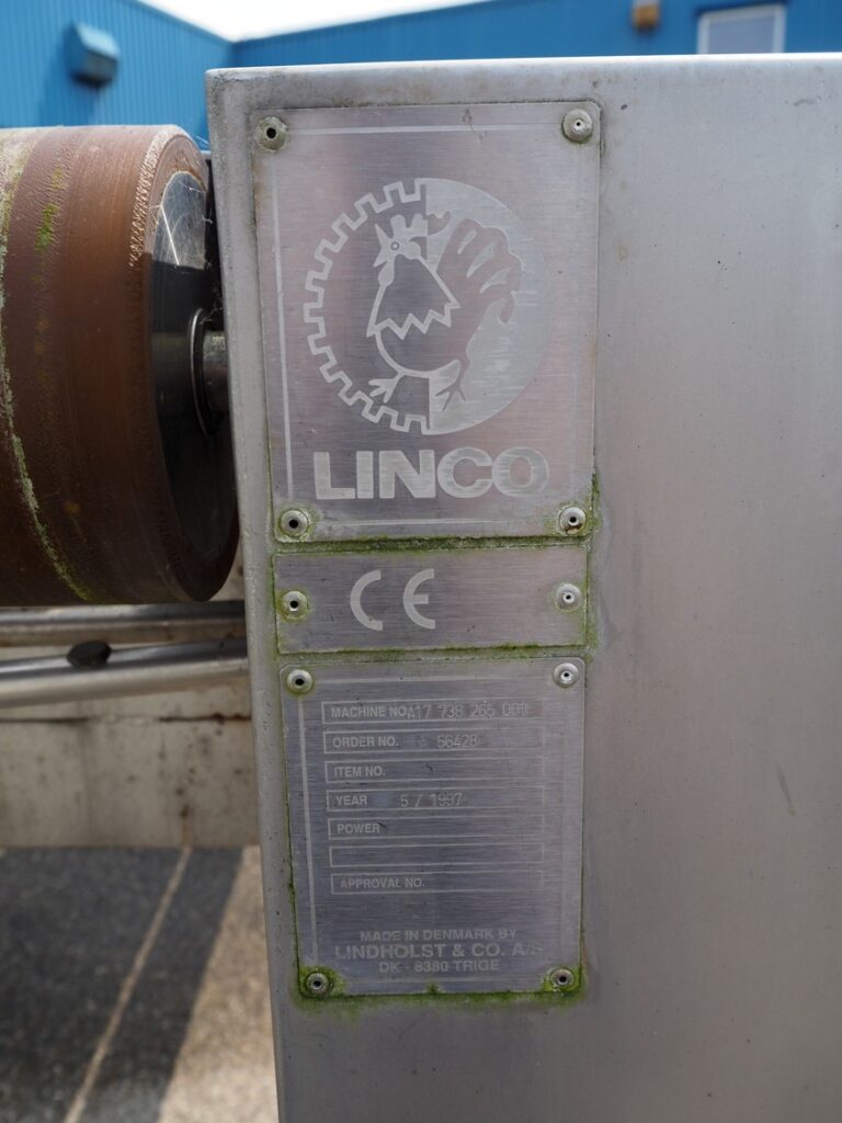 Linco 分类皮带用于家禽加工