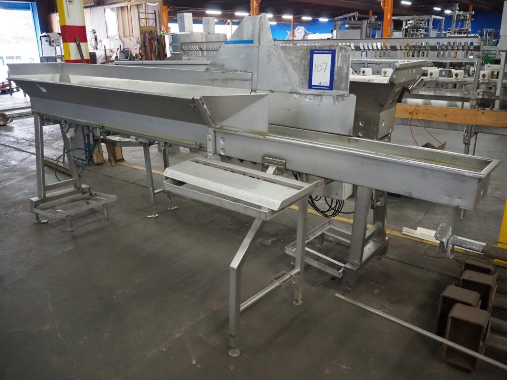 Walking Beam for Breastcaps to Fillet Machine