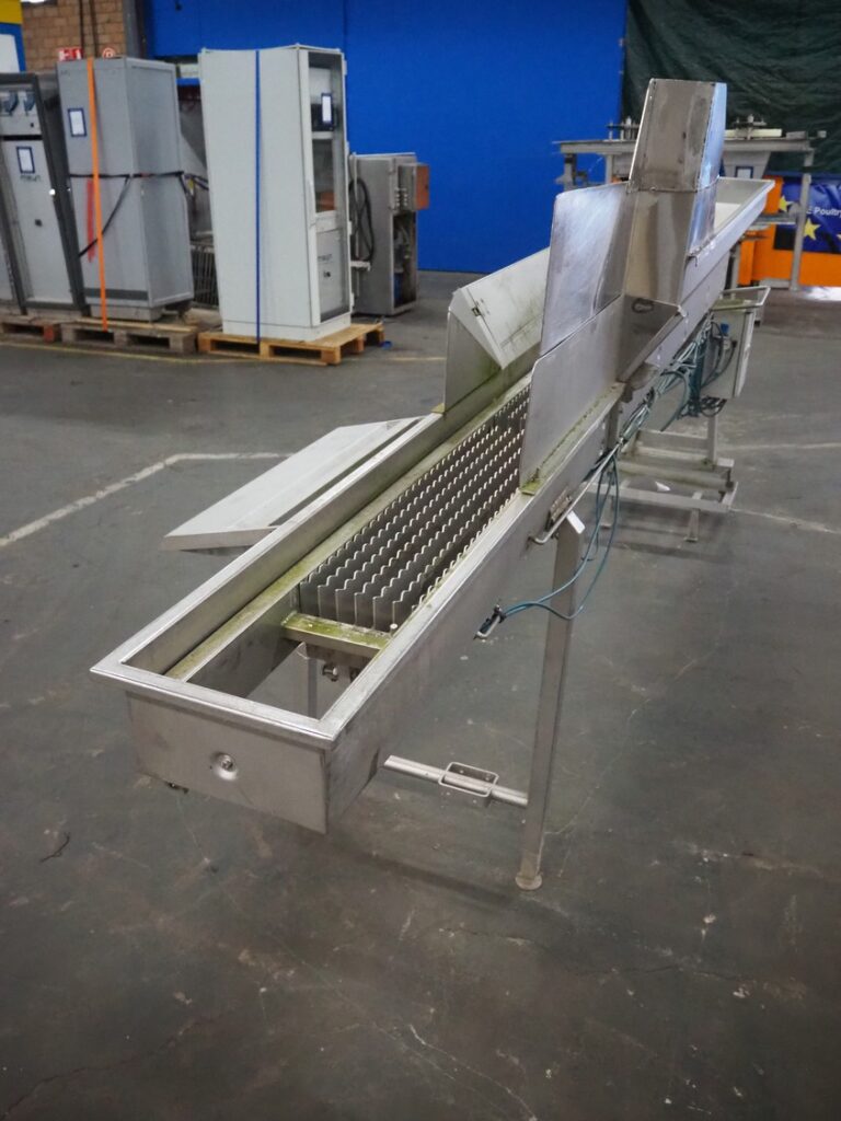 Walking Beam for Breastcaps to Fillet Machine