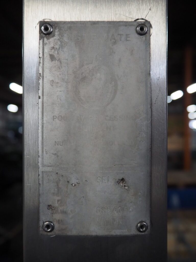 Systemate automatic evisceration machine