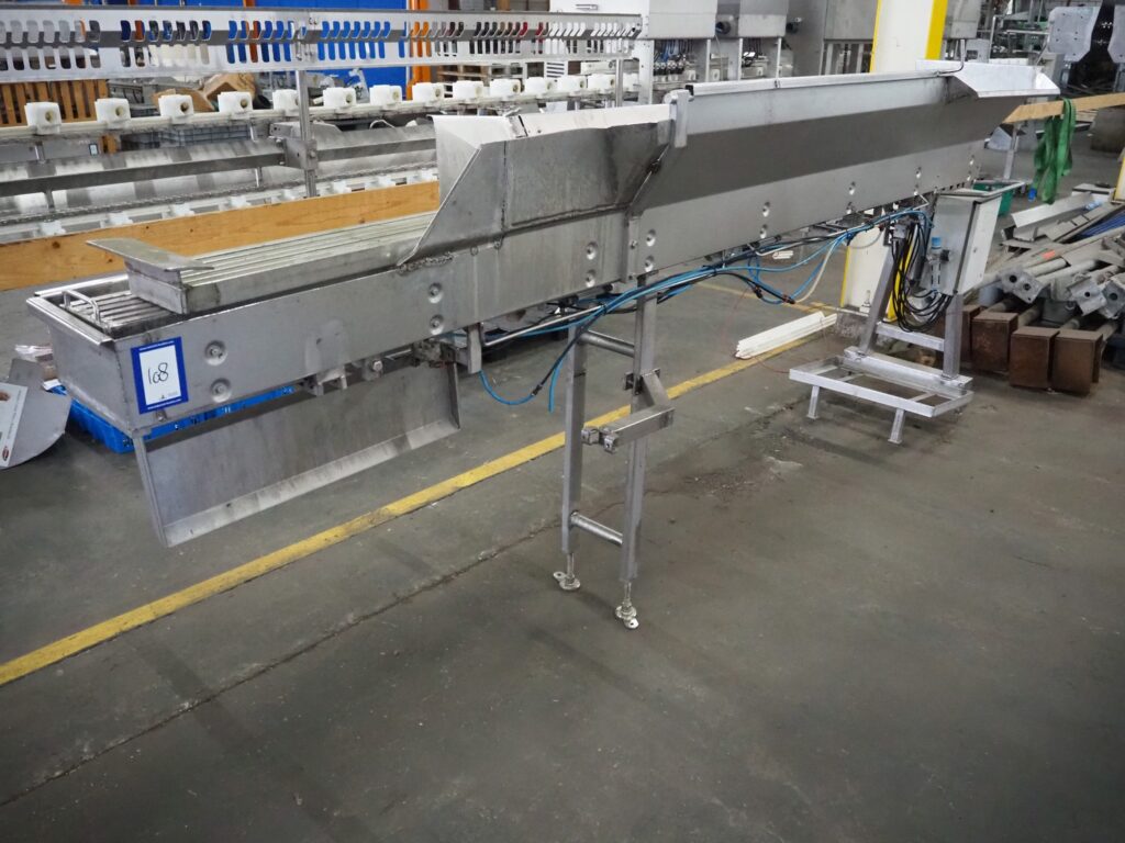 Walking beam from fillet machine