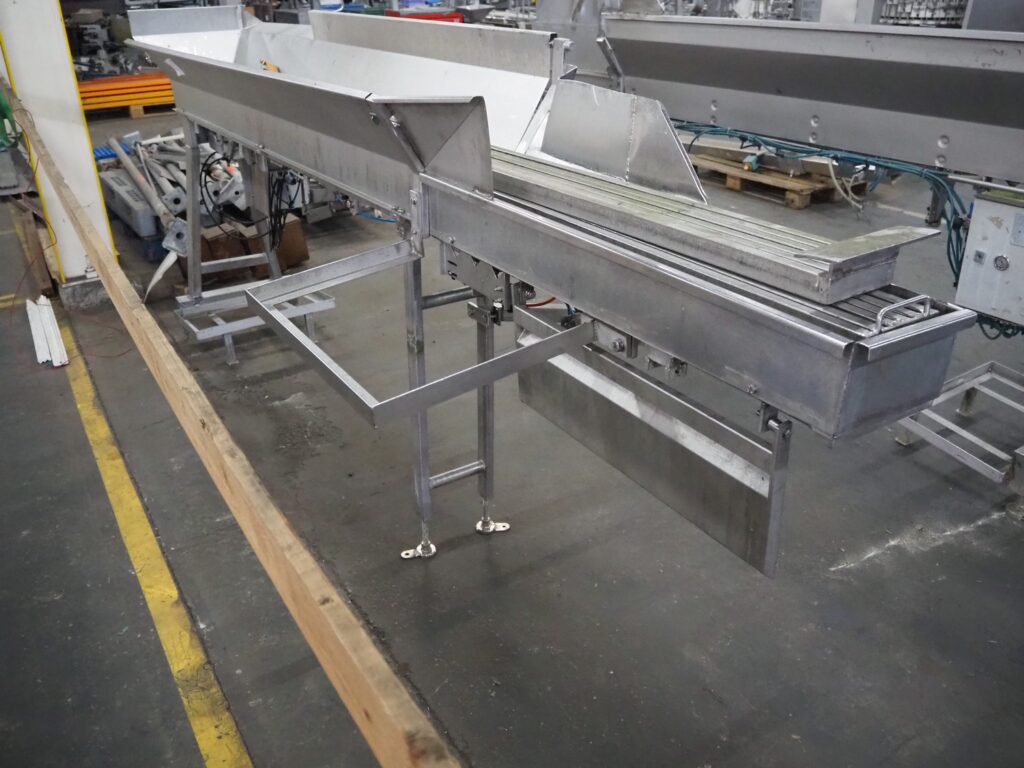 Walking beam from fillet machine