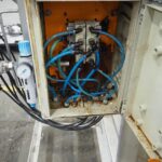 Walking beam from fillet machine