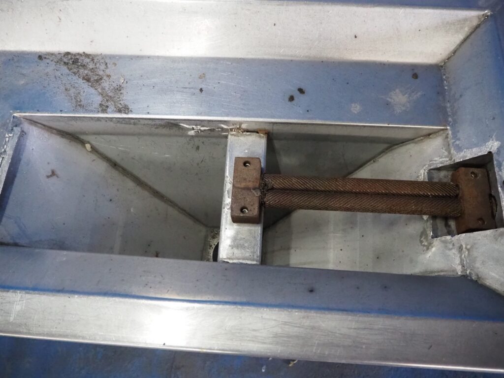 gizzard हार्वेस्टर नियंत्रण तालिका