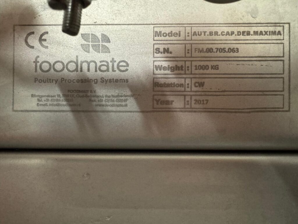 Foodmate Automatic Breast Cap Deboner Maxima