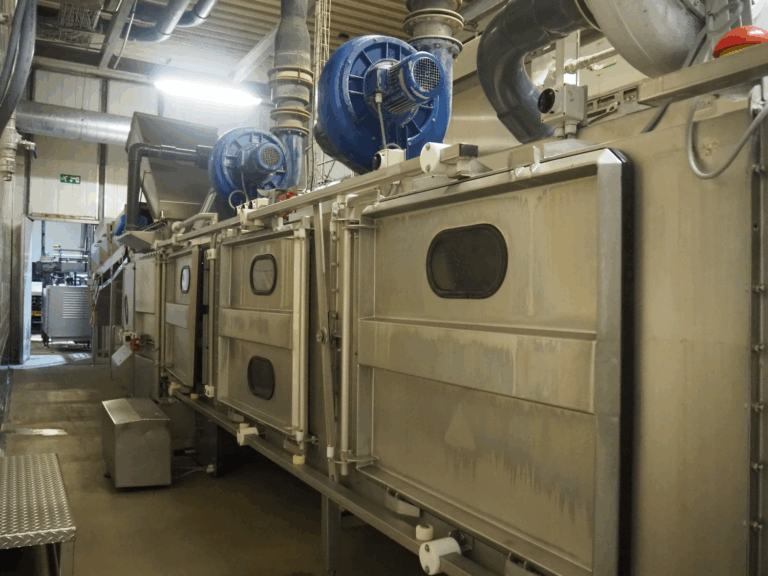 Stork marel gas stunning tunnel