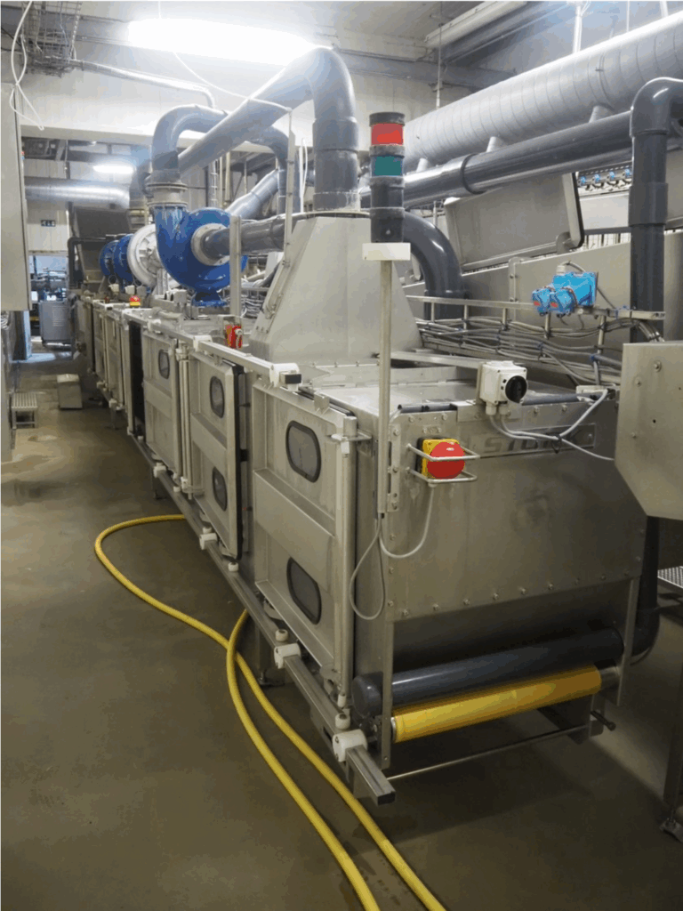 Stork marel gas stunning tunnel