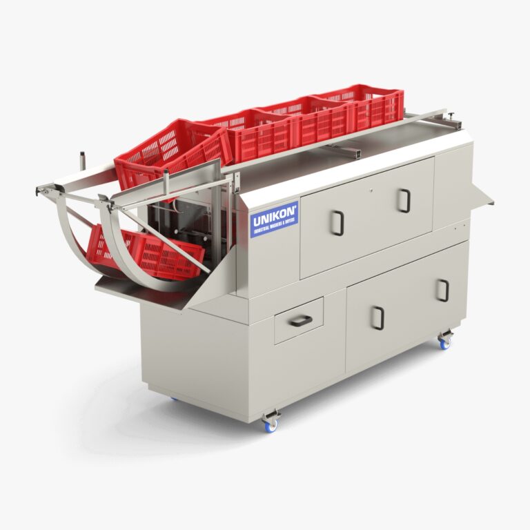 Unikon meat crate washer