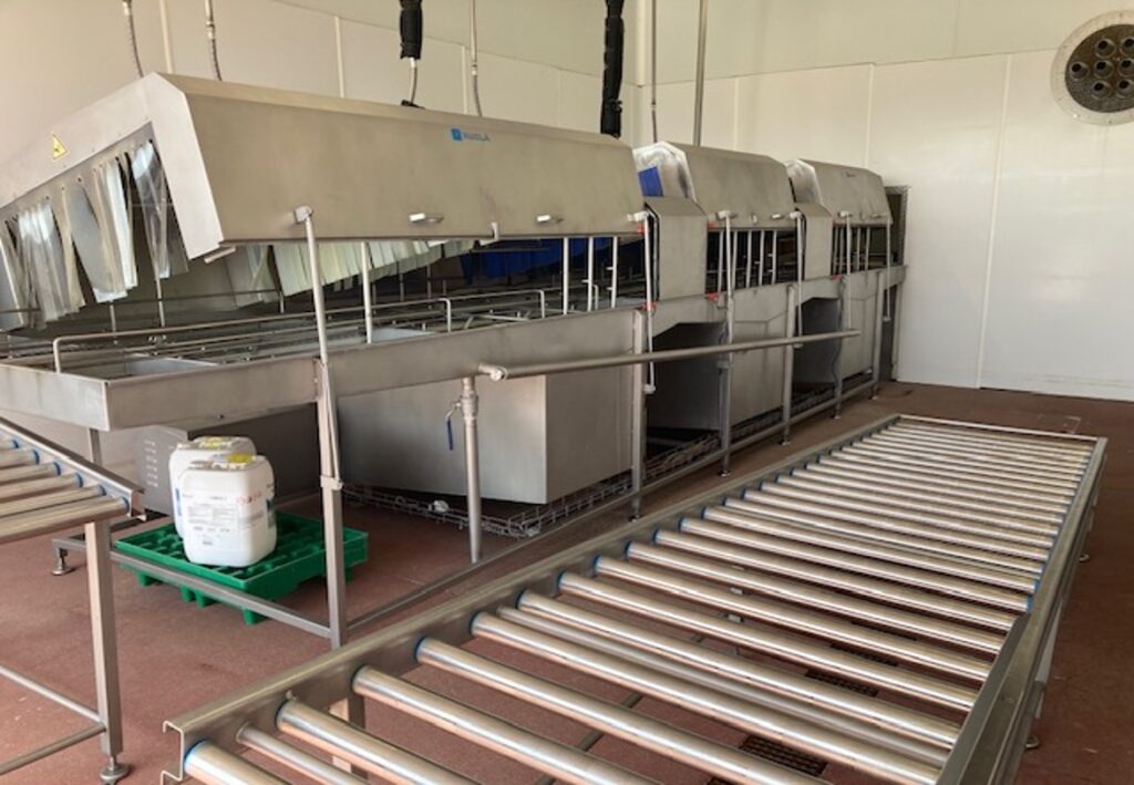arrival : crate washer